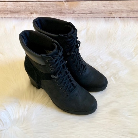 Timberland Black Camdale Field Lace Ankle Boots - Picture 5 of 8